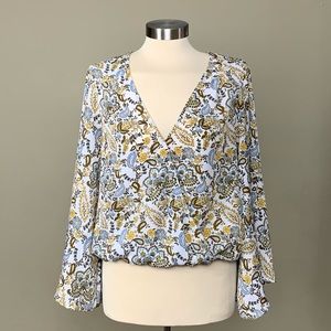 Sanctuary Wrap Blouse